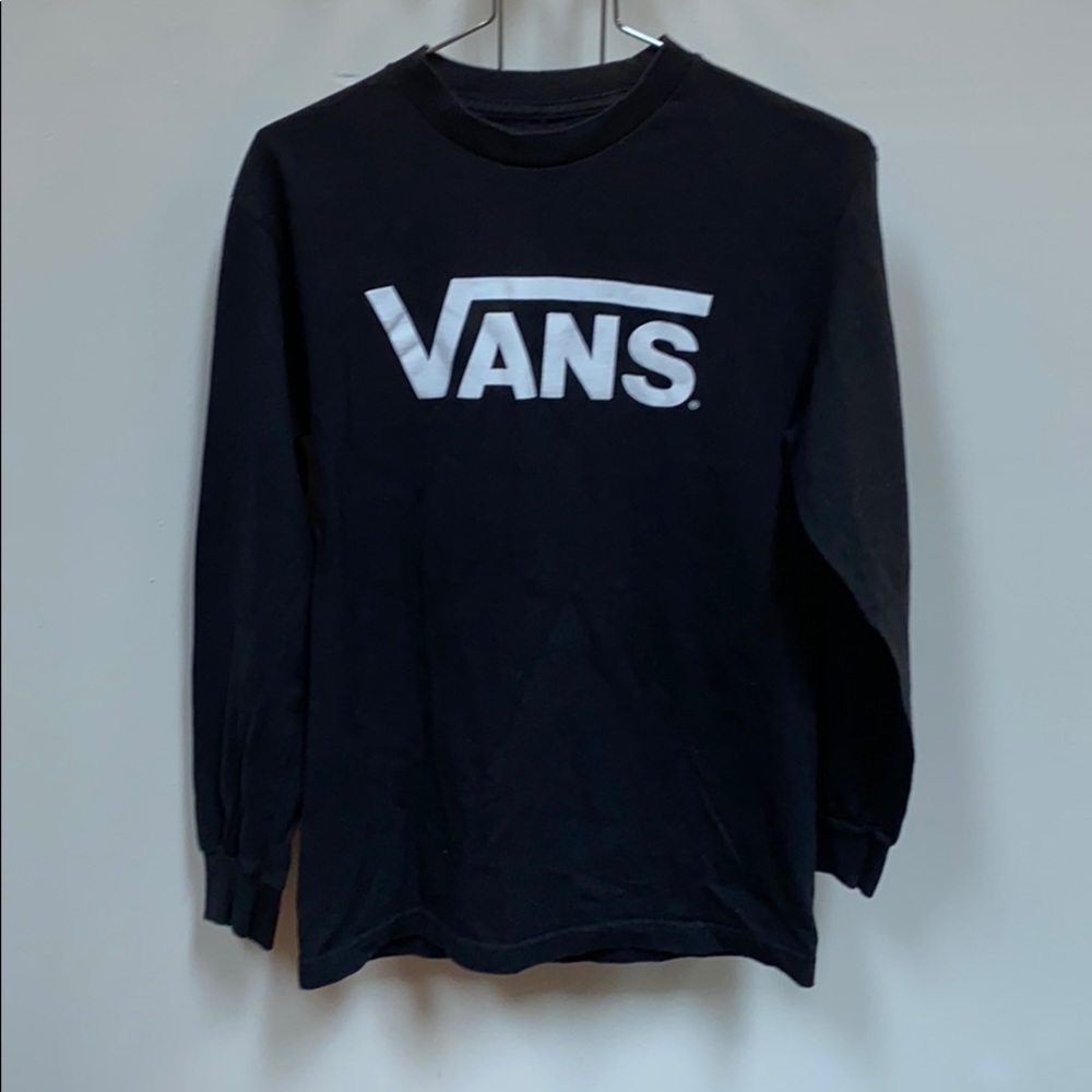Vans Black Long Sleeve